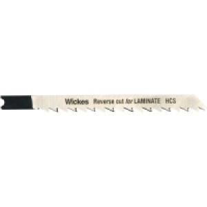 Wickes T Shank Medium Cut Jigsaw Blade For Laminate Pack 5 £9.99