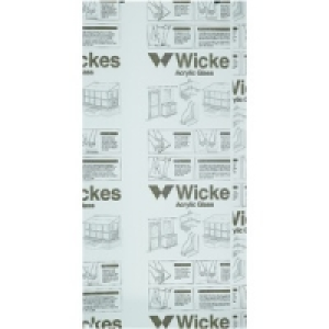 Wickes Durable Acrylic Sheet 90cmx1.8m