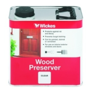Wickes Wood Preserver 2.5L Clear £6.49