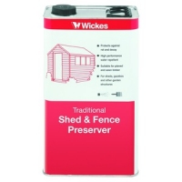Wickes  Wickes Shed & Fence Preserver 5L Acorn Brown