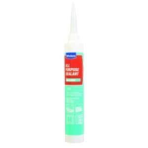 Wickes All Purpose Silicone Sealant Clear 380ml