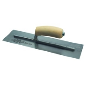 Marshalltown Cement Trowel With Wooden Handle 14 x 4in