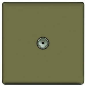 Wickes Coaxial Socket 1 Gang Pearl Screwless Flat Plate £17.99