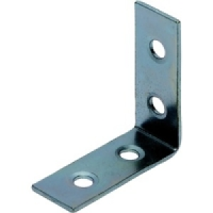 Wickes 40mm Zinc Plated Angle Bracket Pack 20