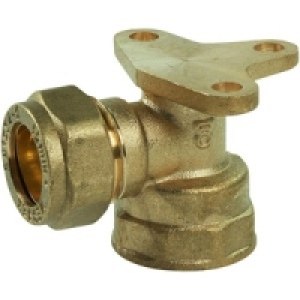 Wickes Compression Wall Plate Elbow 12 x 15mm