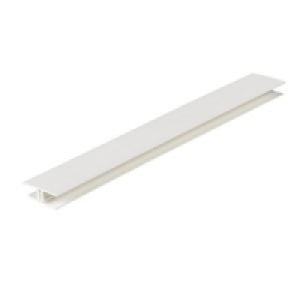 Wickes PVCu White Cladding Joint Bead 2500mm