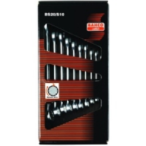 Bahco Combi Spanner Set in Box 10 Piece