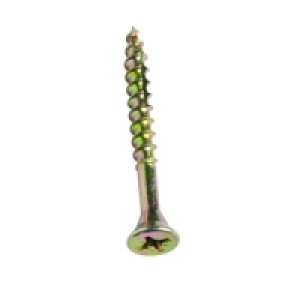 Wickes Ultra Gold Screws 5.0x60mm Pack 100