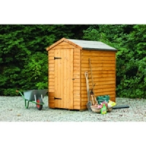 Wickes Overlap Security Apex Shed 6x4