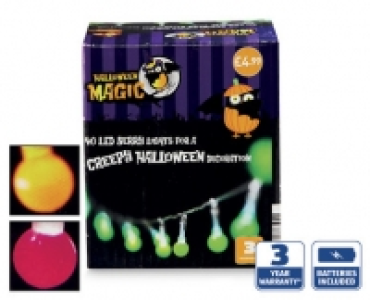 40 Halloween LED Berry Lights