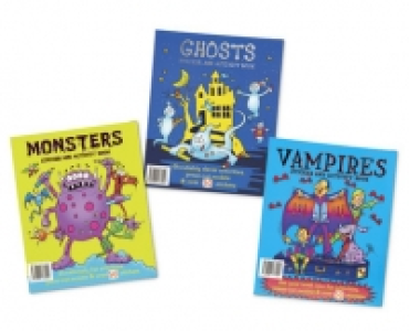 Halloween Sticker and Activity Book