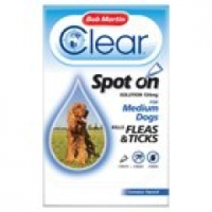 Bob Martin Clear Spot on for Med Dogs (1 treatment