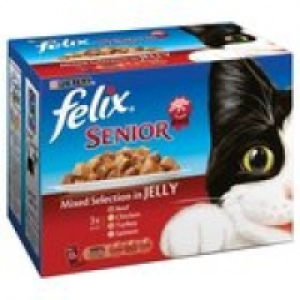 Felix Senior 7+ Mixed Selection in Jelly £3.50