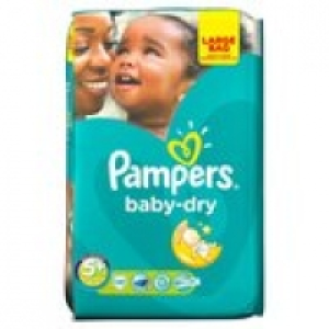Pampers Baby Dry Size 5+ Junior+ 13-27