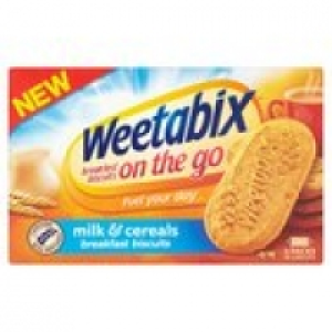 Weetabix Milk & Cereal Breakfast Biscuits