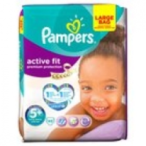 Pampers Active Fit Size 5+ Junior+ 13- £9.00
