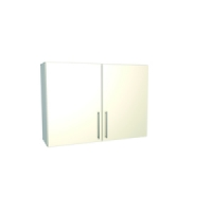 Wickes Costa Rica Wall Unit Gloss Cream 1000mm £108.00