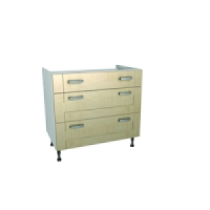 Wickes Daytona Pan Unit Maple Effect 900mm Box 1 of 2 £131.00