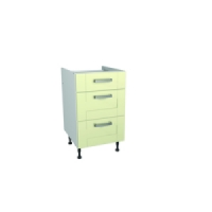 Wickes Stamford Soft Close Drawer Unit Cream Shaker 500mm &pound;106.00
