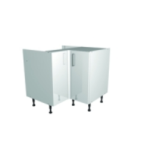Wickes Houston L-Corner Base Unit Gloss White 925mm £146.00
