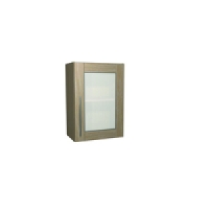 Wickes Galway Glass Wall Unit Oak Effect 500mm £82.00