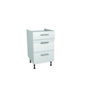 Wickes Houston Soft Close Drawer Unit Gloss White 500mm £144.00