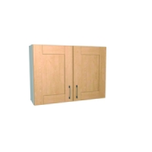 Wickes Tenby Wall Unit Real Wood Oak Shaker 1000mm &pound;151.00