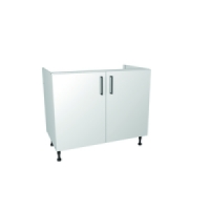 Wickes Houston Base Unit Gloss White 1000mm £90.00
