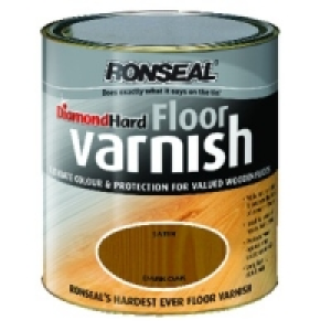 Ronseal Diamond Hard Floor Varnish Dark Oak 2.5L £39.99