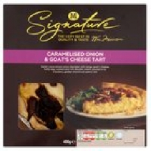 M Signature Caramelised Onion & Goats Cheese