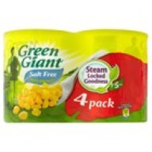 Green Giant Salt Free Sweetcorn