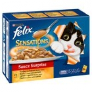 Felix Sensations Meaty Sauce Surprise Sel