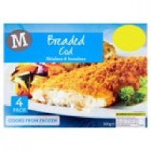 Morrisons Breaded Cod Skinless & Boneless
