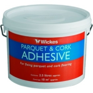Wickes Parquet & Cork Flooring Adhesive 2.5L