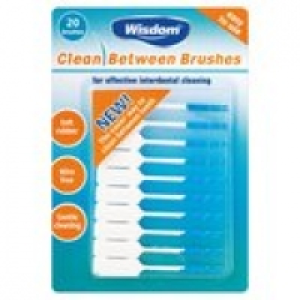 Wisdom Clean Between Brushes x 20