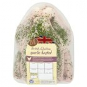 Morrisons Garlic Whole British Chicken Baste