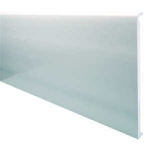 PVCu White Box End Board 18x450x1250mm