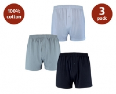 Mens Plain Jersey Boxers