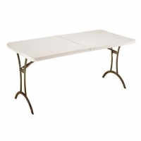 Makro  Blow Moulded Centre Folding Banquet Table Pro Use 183x75x74.