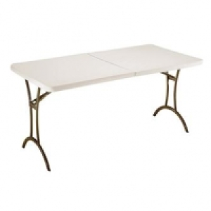 Blow Moulded Centre Folding Banquet Table Pro Use 183x75x74.