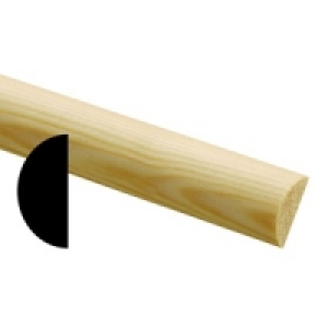 Pine Half Round 8x18x2400mm