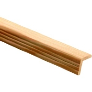Pine Reeded Angle 27x27x2400mm