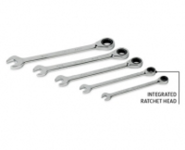 5 Piece Ratchet Wrench Set