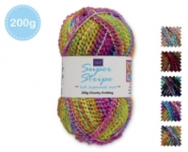 Super Stripe Chunky Yarn