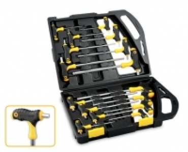 16 Piece T-Handle Hex Key Set