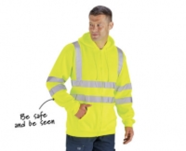 Hi-Vis Hooded Sweatshirt