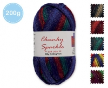 Aldi  Chunky Sparkle Yarn