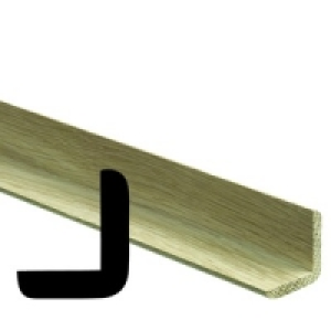 White Oak Angle 27x27x2400mm