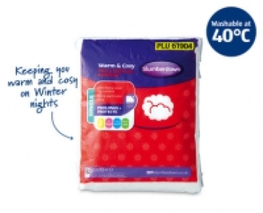 Aldi  Fleece Mattress Protector