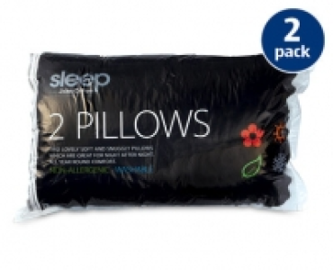 Sleep Pillow Pair £3.99